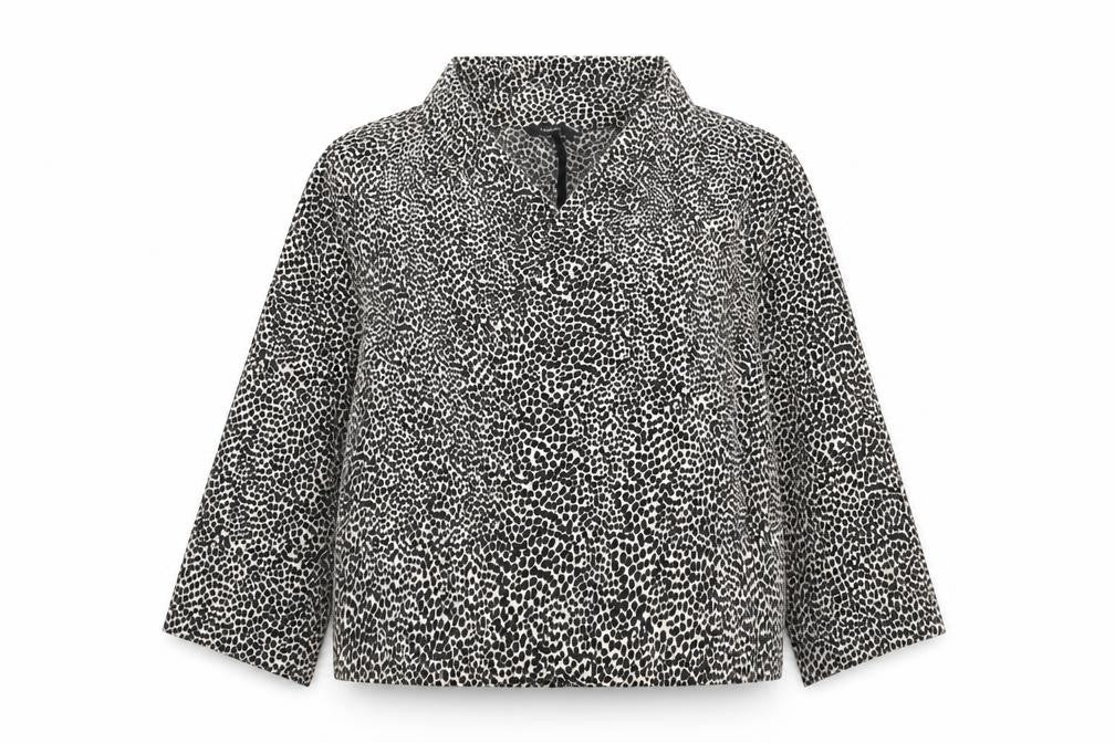 George Womens Multicoloured Animal Print Polyester Jacket Blazer Size 10