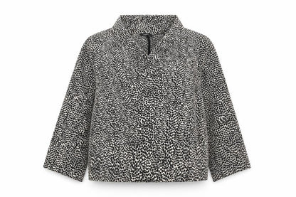 George Womens Multicoloured Animal Print Polyester Jacket Blazer Size 10