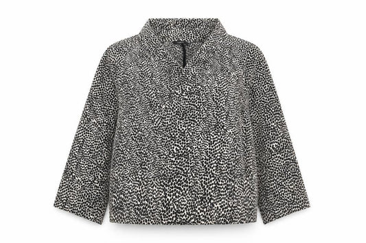 George Womens Multicoloured Animal Print Polyester Jacket Blazer Size 10