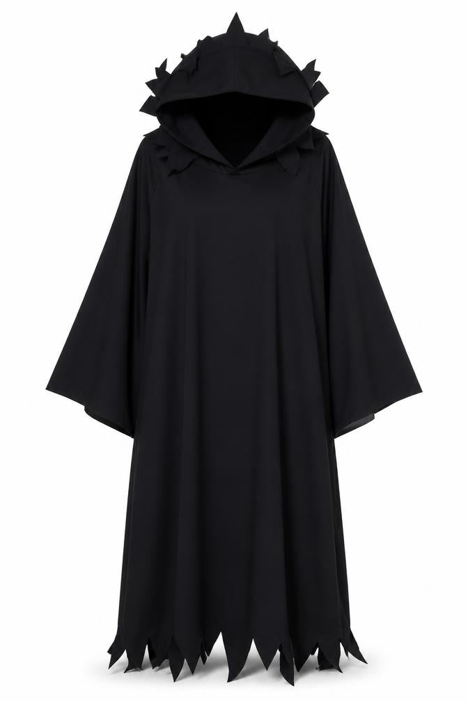 Amscan Womens Black  Polyester A-Line  One Size  Round Neck  - Grim Reaper Costume