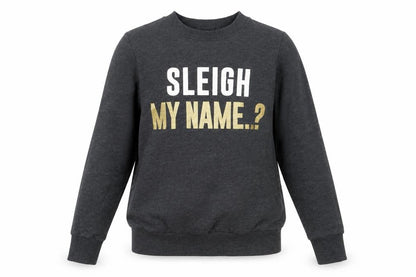 Avenue Womens Grey  Cotton Pullover Sweatshirt Size S   - christmas