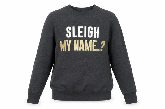 Avenue Womens Grey  Cotton Pullover Sweatshirt Size S   - christmas