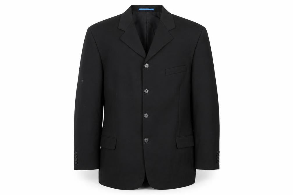 Wilson Mens Black  Polyester Jacket Blazer Size L