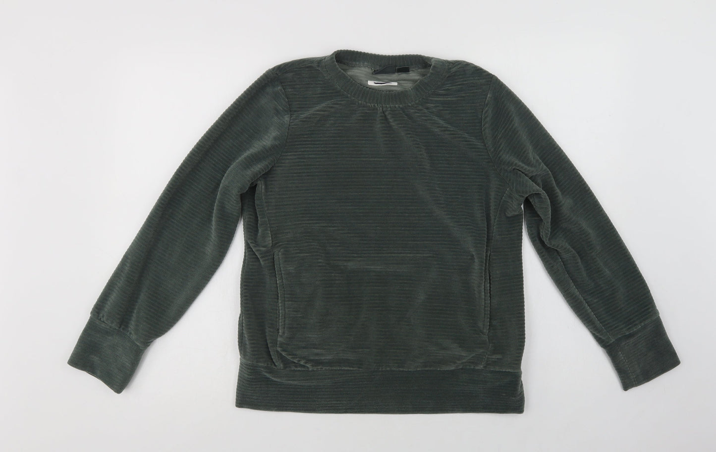 Crivit Womens Green  Polyester Pullover Sweatshirt Size 8