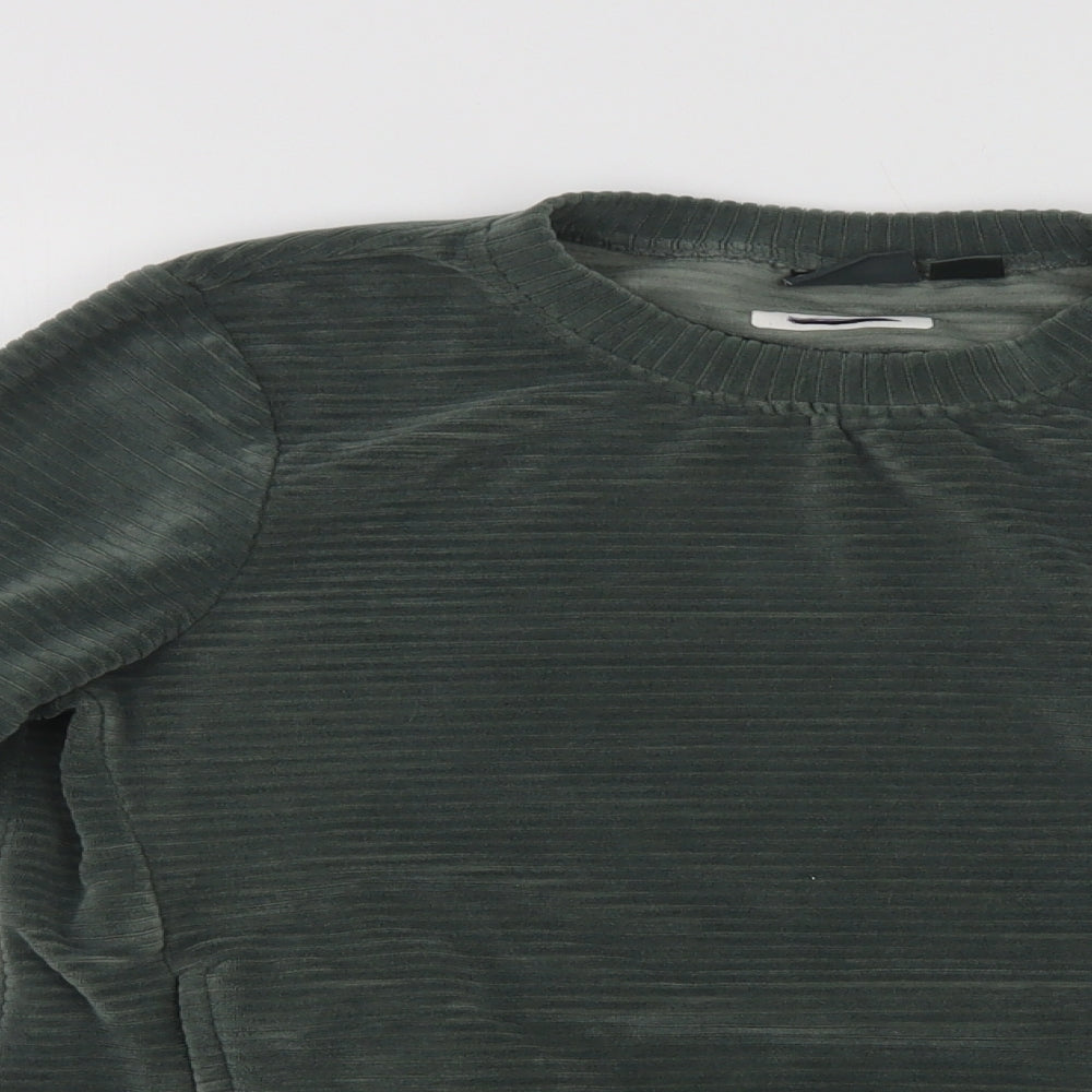 Crivit Womens Green  Polyester Pullover Sweatshirt Size 8