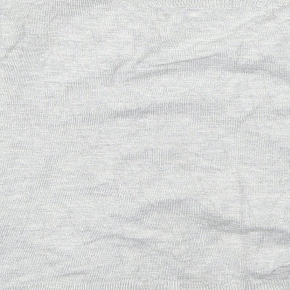 George Womens Grey V-Neck  Viscose Cardigan Jumper Size 12