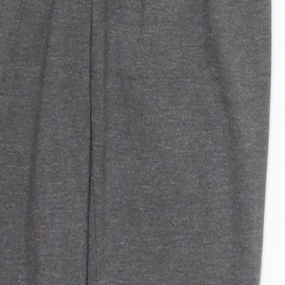 No Boundaries Womens Grey  Cotton Carrot Leggings Size XS L26 in