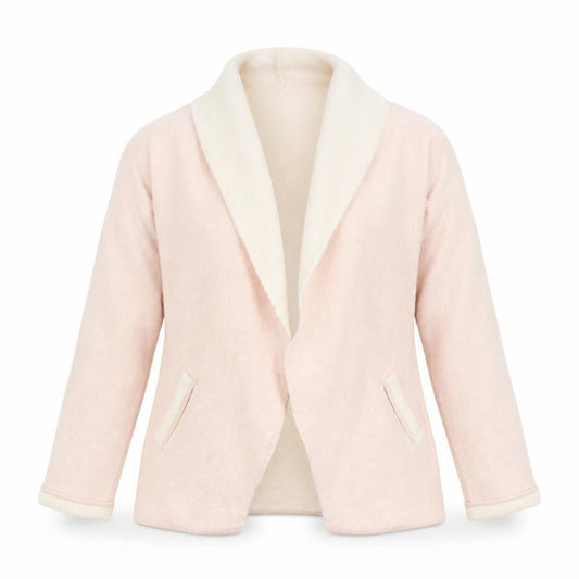 H&M Womens Pink   Jacket Coatigan Size M  Button