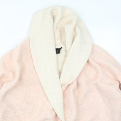 H&M Womens Pink   Jacket Coatigan Size M  Button