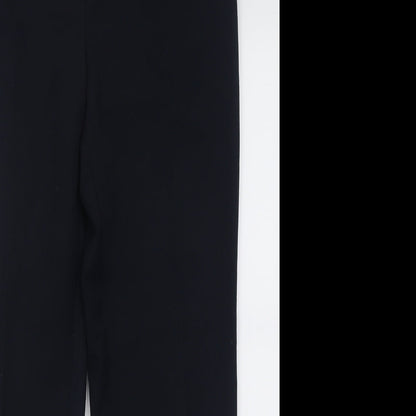 Gerard Womens Blue  Polyester Trousers  Size 10 L29 in Regular Button