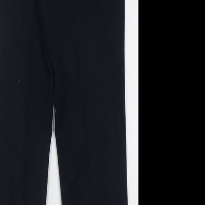 Gerard Womens Blue  Polyester Trousers  Size 10 L29 in Regular Button
