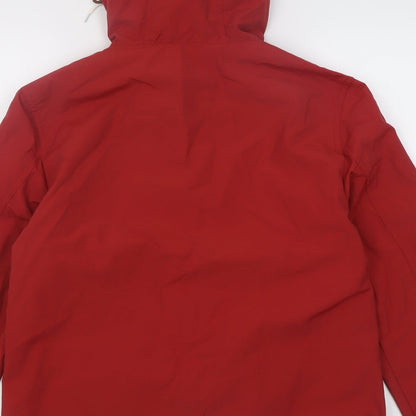 Preloved NEXT Mens Red   Jacket  Size S  Zip - Label