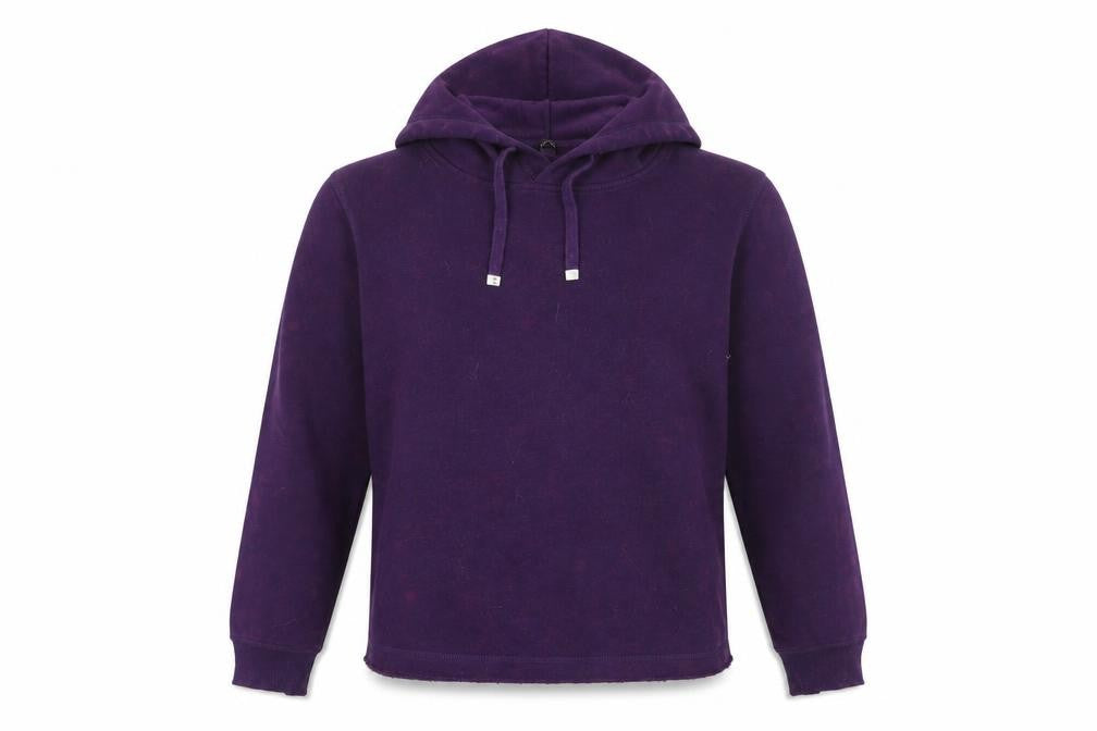 George Womens Purple  Polyester Pullover Sweatshirt Size 16  Pullover - Cropped
