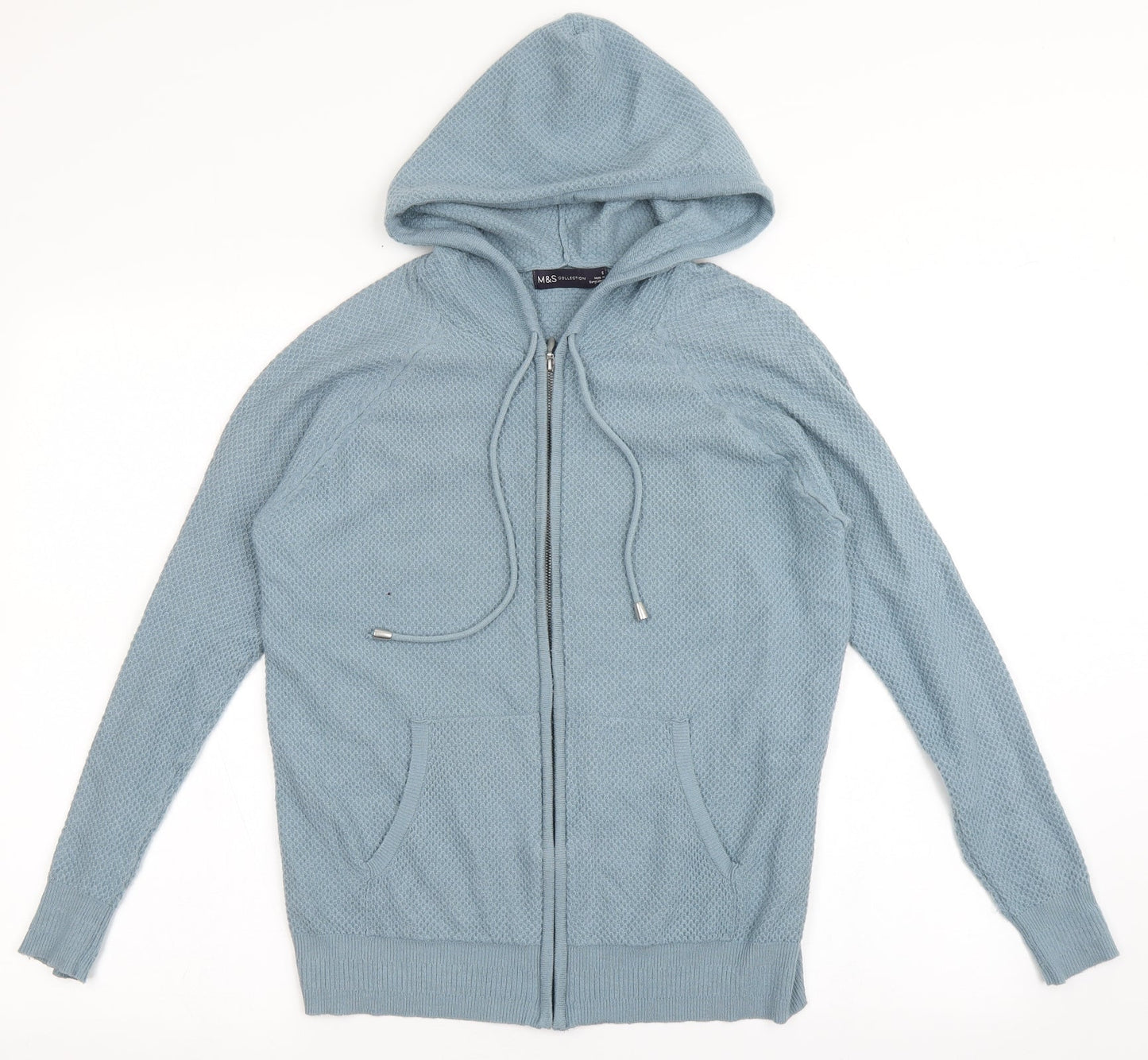 Marks and Spencer Womens Blue   Jacket  Size S  Zip