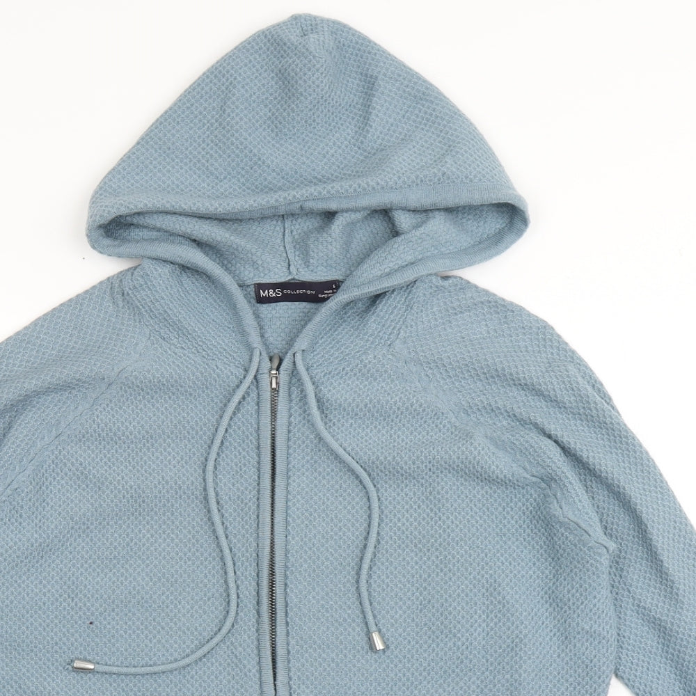 Marks and Spencer Womens Blue   Jacket  Size S  Zip