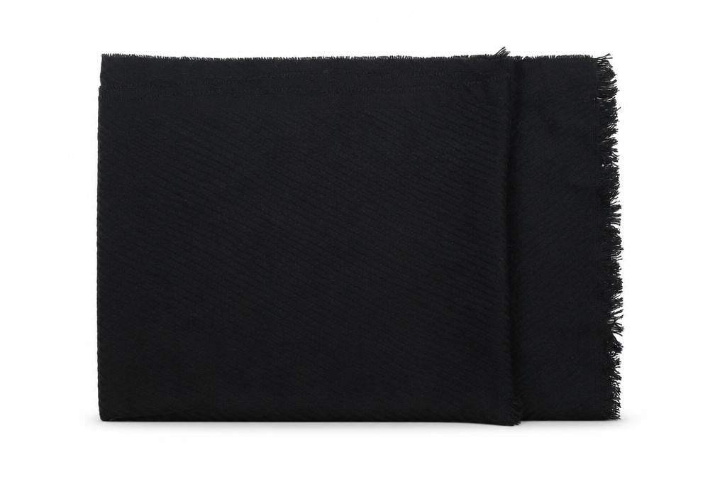 Preworn  Womens Black  Acrylic  Shawl/Wrap