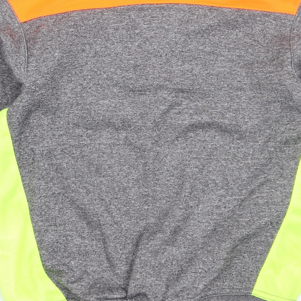 O'Neills Boys Grey  Polyester Henley Sweatshirt Size 2 Years
