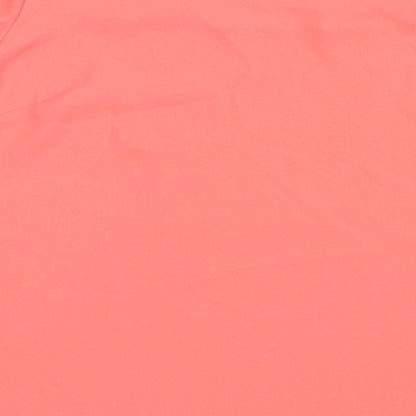 Atmosphere Womens Pink  Polyester Basic Blouse Size 10 Off the Shoulder