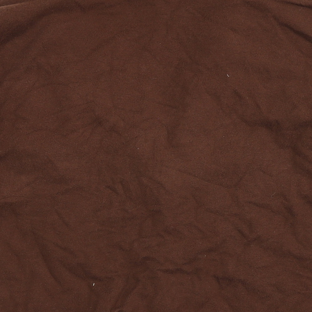 Monsoon Womens Brown  Cotton Jacket Blazer Size 16