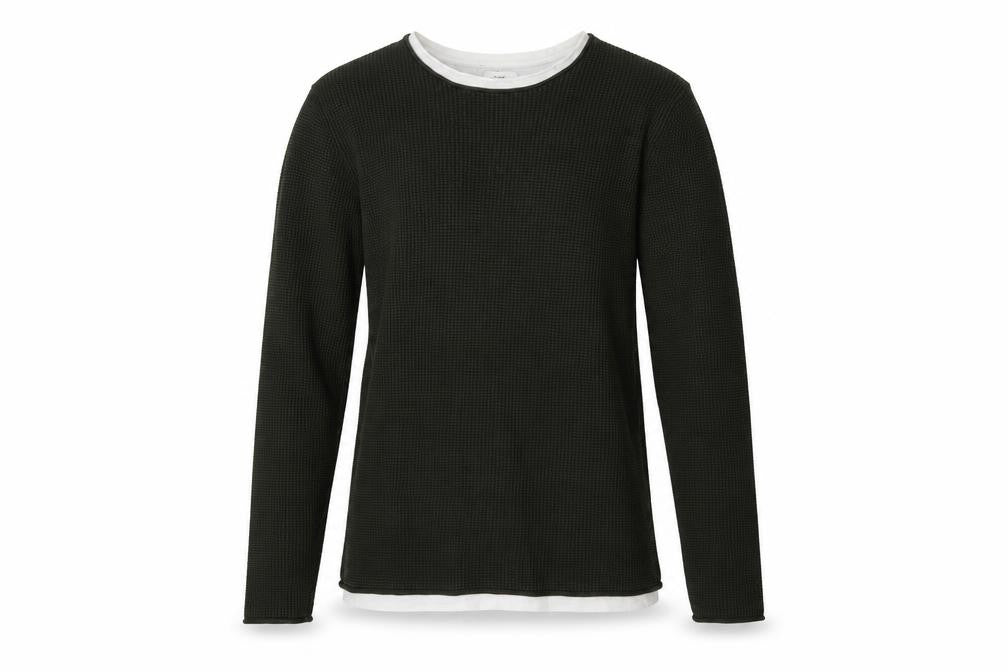 NEXT Mens Green Round Neck  Acrylic Pullover Jumper Size M