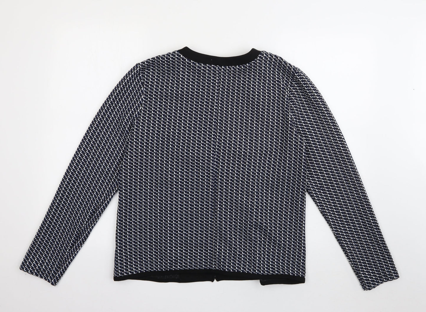 Damart Womens Black   Jacket  Size 14   - Navy