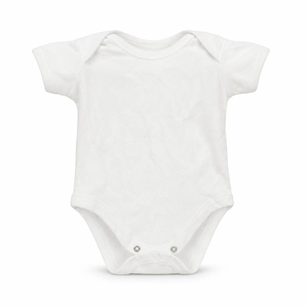 Matalan Baby White  100% Cotton Babygrow One-Piece Size 0-3 Months  Button