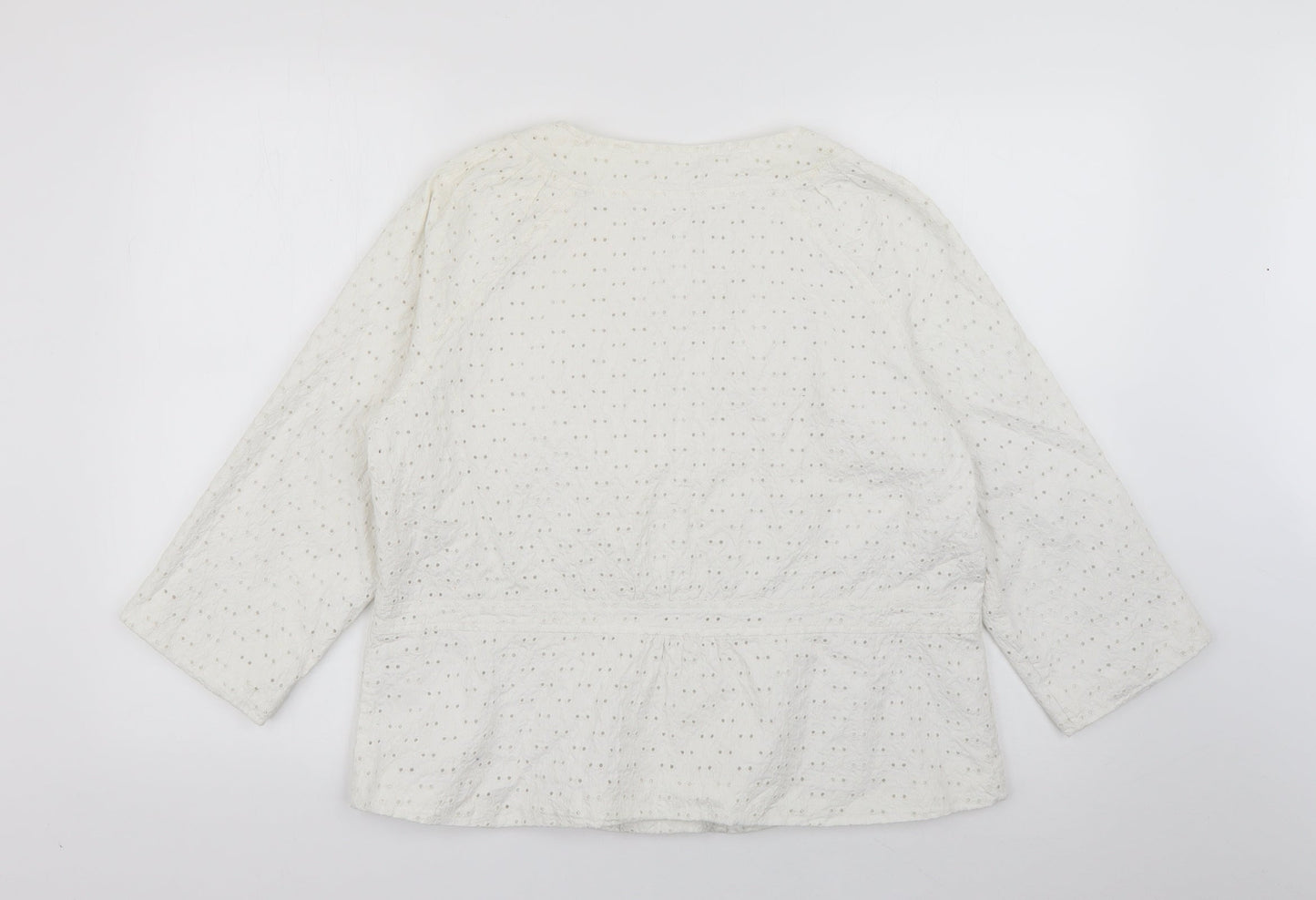 Wallis Womens Ivory   Jacket  Size 18
