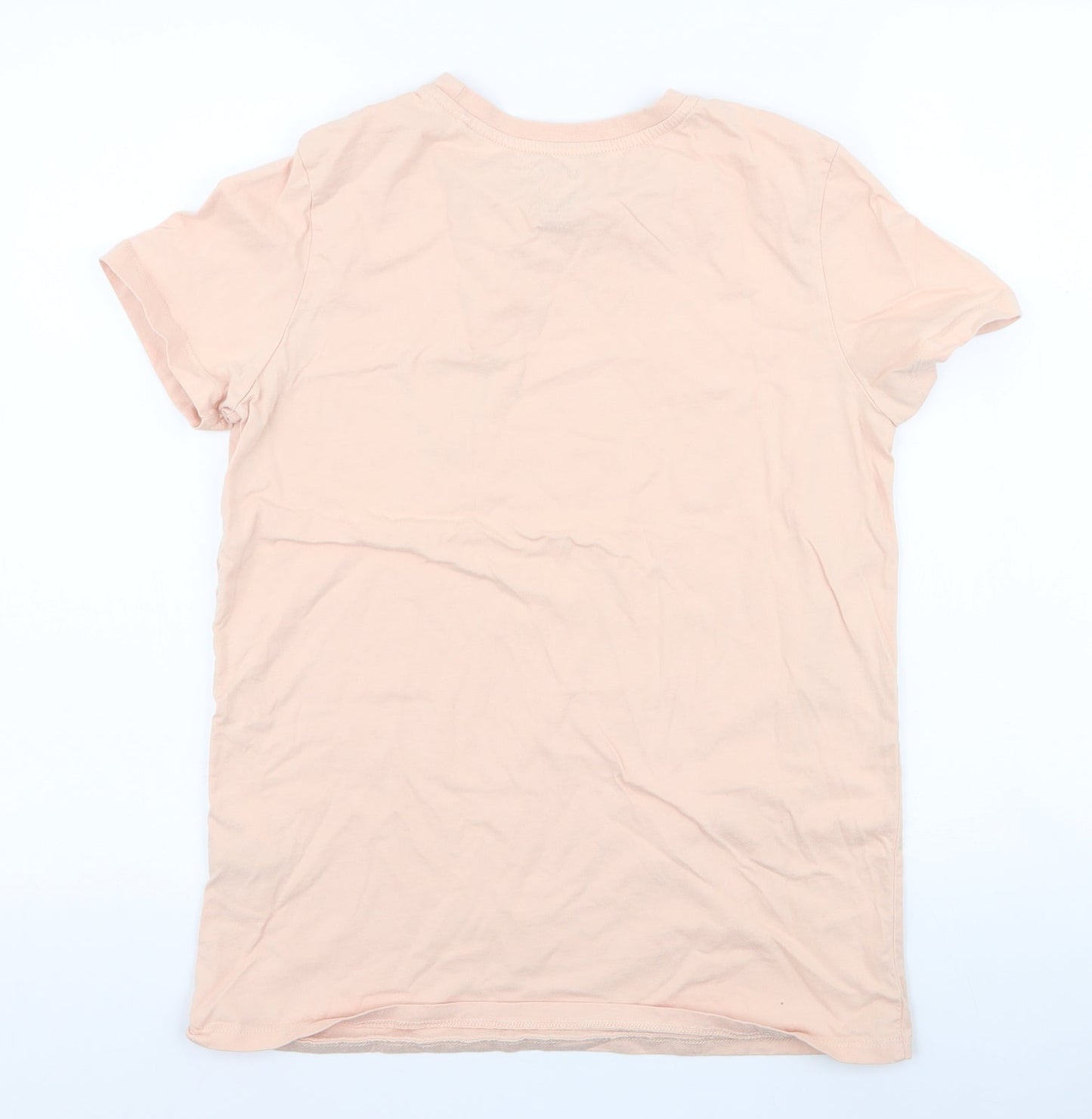 Disney Womens Pink  Polyester Jersey T-Shirt Size XS Round Neck - Winnie the pooh