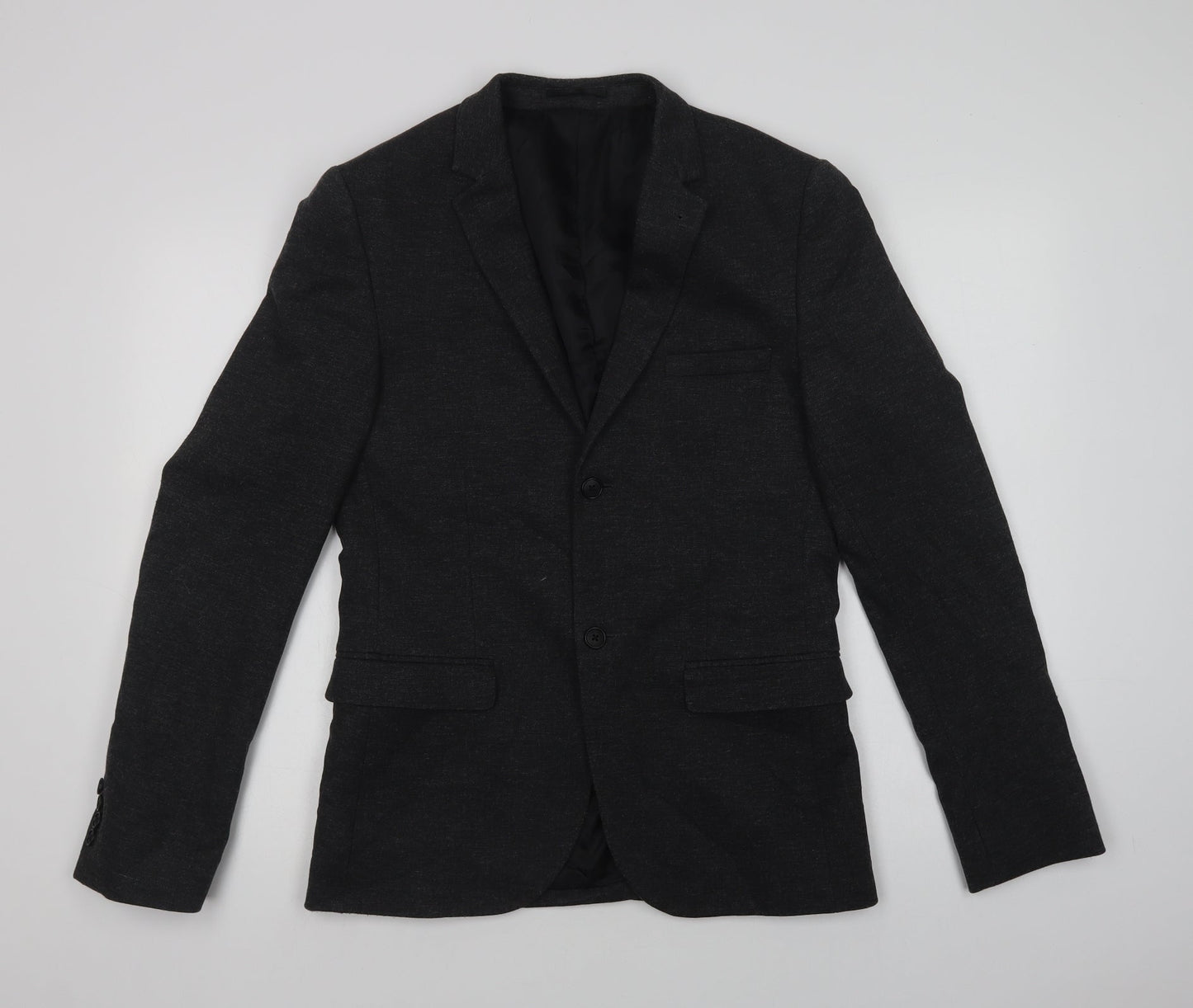 Topman Mens Grey   Jacket Blazer Size 36  Button