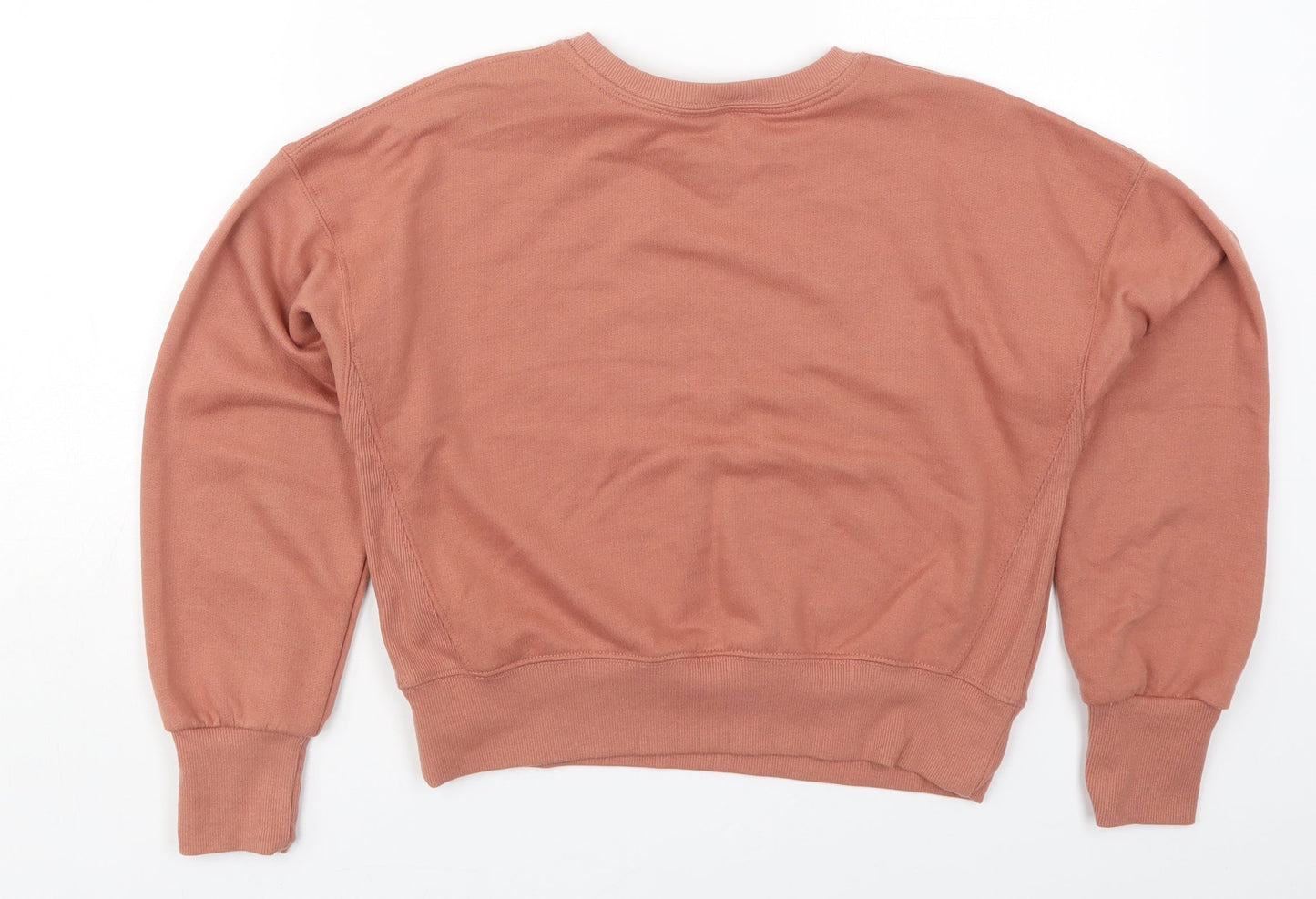 New Look Womens Red  Polyester Pullover Sweatshirt Size 6  Pullover - Terracotta