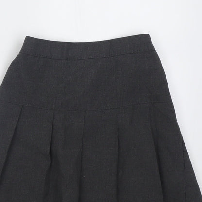Dunnes Girls Grey  Polyester A-Line Skirt Size 5-6 Years  Regular Pull On - School Wear
