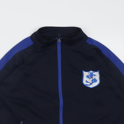 Preloved Finden Hales Boys Blue  Polyester Full Zip Sweatshirt Size 9-10 Years  Zip - Detail