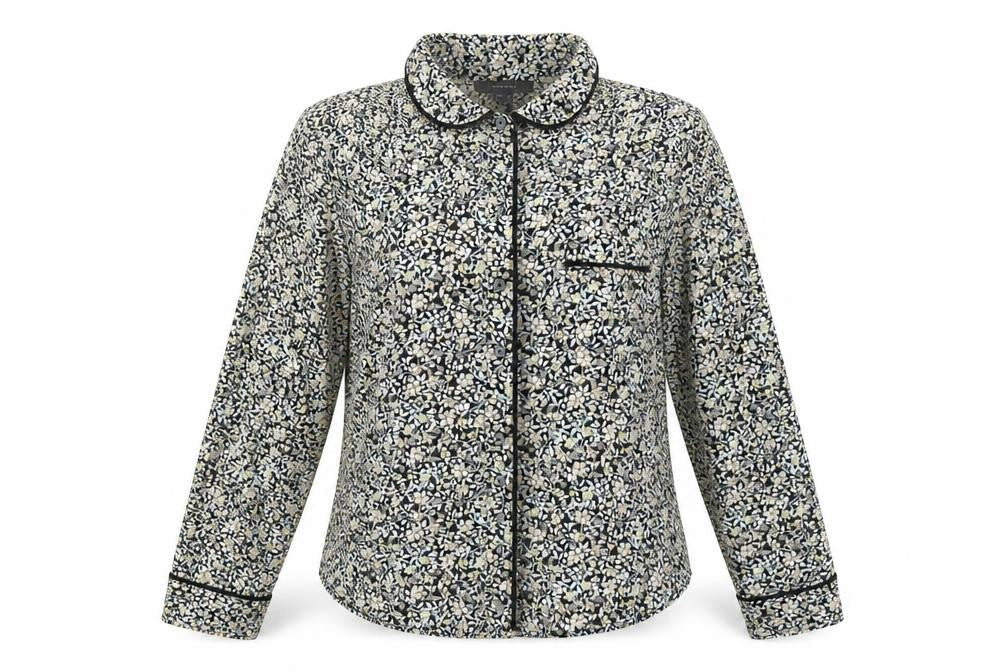 Atmosphere Womens Multicoloured Floral Polyester Top Pyjama Top Size 12