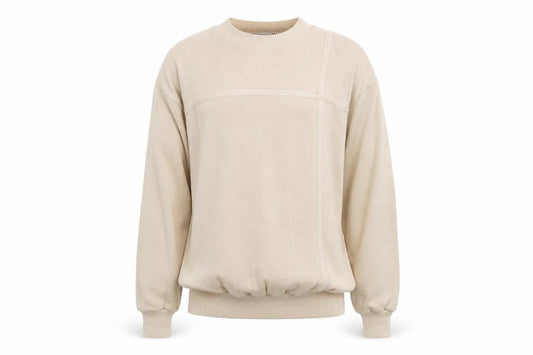 Greenwoods  Mens Beige  Acrylic Pullover Sweatshirt Size M