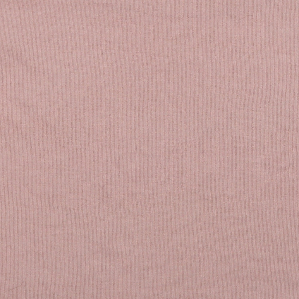 New Look Womens Pink Crew Neck  Polyester Shrug Jumper Size M