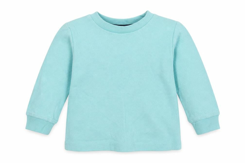Dunnes Stores Baby Green  Cotton Basic Polo Size 9-12 Months Crew Neck