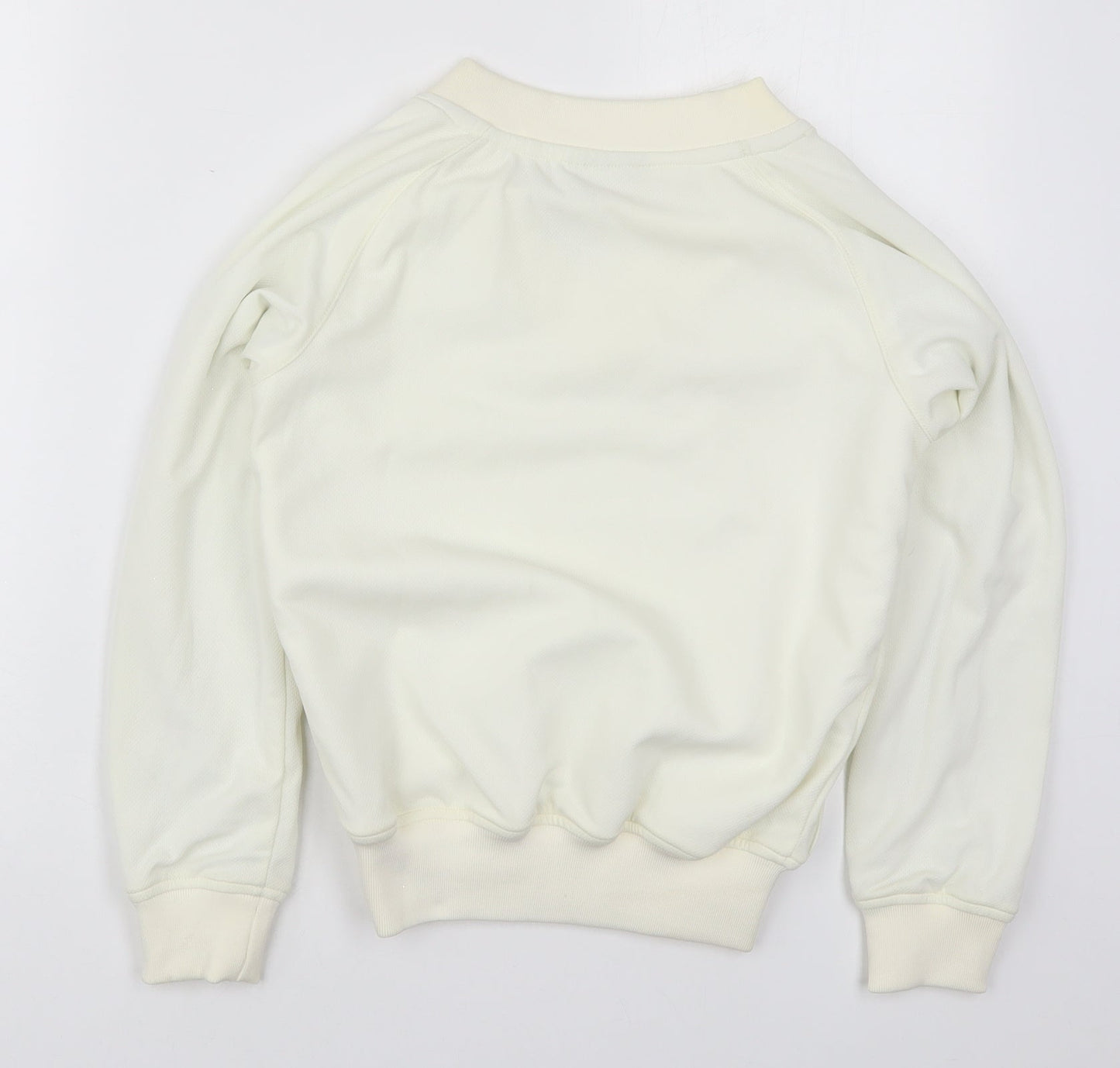 BLK Boys Ivory  Polyester Pullover Sweatshirt Size 8 Years  Pullover