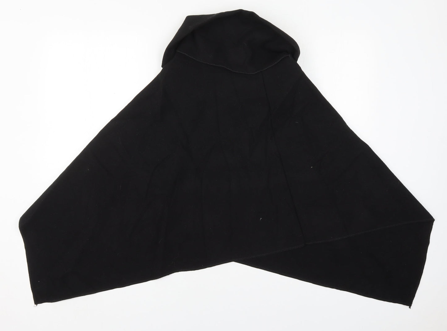 Preworn Womens Black   Jacket Poncho One Size
