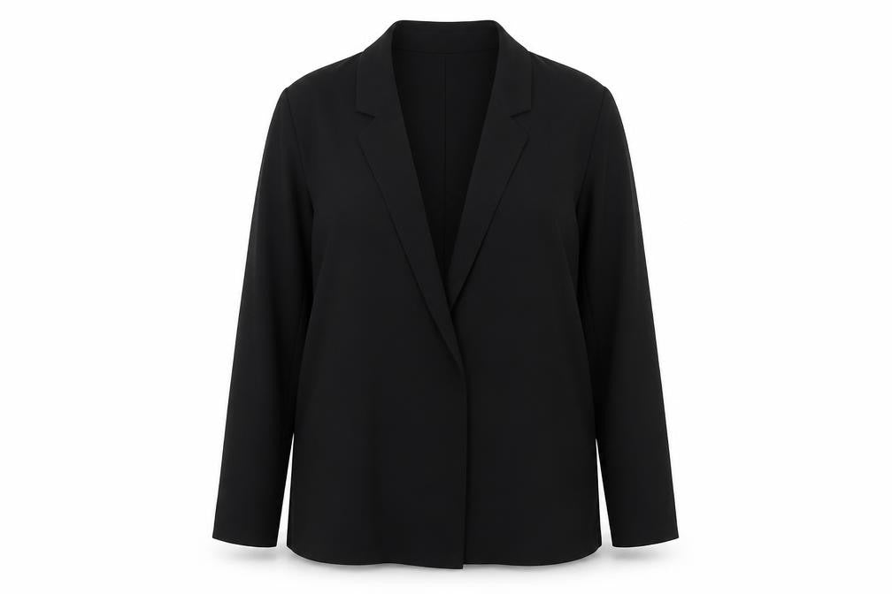 New Look Womens Black   Jacket  Size 12  Button