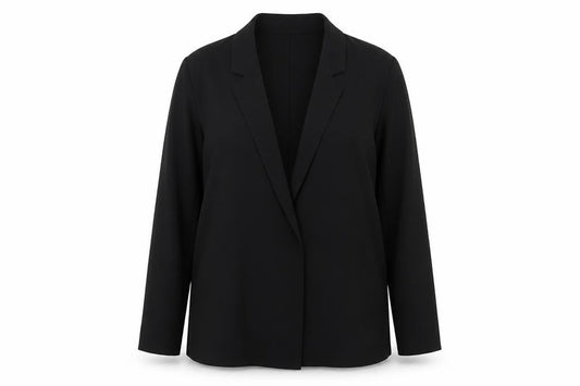 New Look Womens Black   Jacket  Size 12  Button