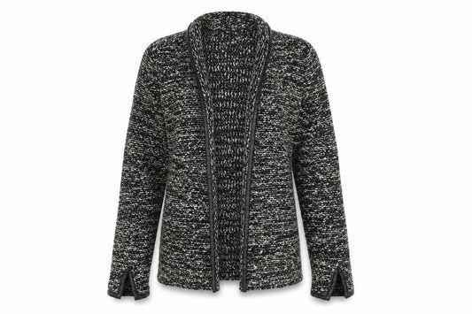 H&M Womens Black V-Neck  Acrylic Cardigan Jumper Size S