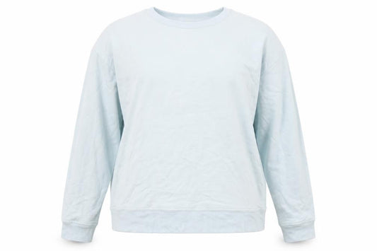 F&F Womens Blue  Viscose Pullover Sweatshirt Size 10  Pullover