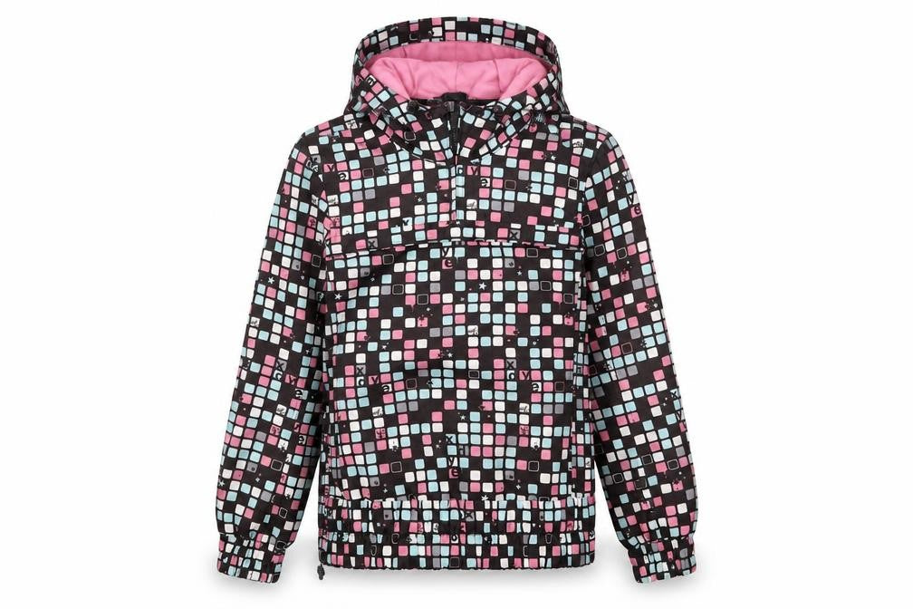 Xdye Womens Multicoloured Geometric  Jacket  Size L  Zip