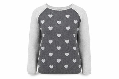Next Womens Grey Boat Neck  Cotton Pullover Jumper Size 10