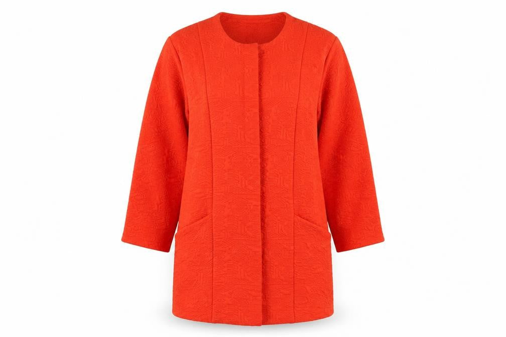 Atmosphere Womens Red   Overcoat Coat Size 10