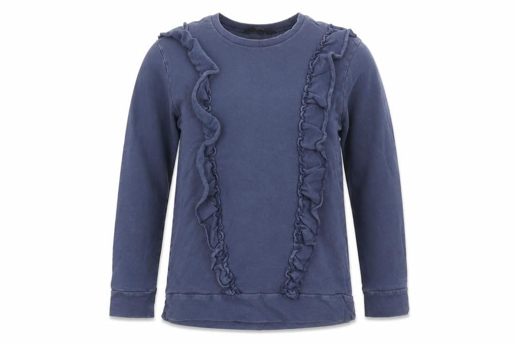 George Girls Blue  Cotton Pullover Sweatshirt Size 9-10 Years  Pullover
