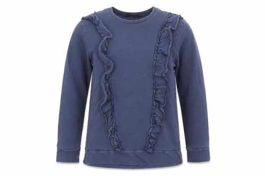 George Girls Blue  Cotton Pullover Sweatshirt Size 9-10 Years  Pullover