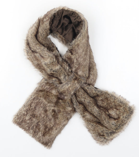 George Womens Brown  Polyester  Scarf
