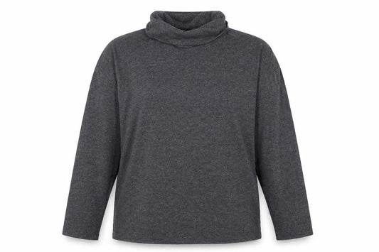 New Look Womens Grey  Polyester Pullover Sweatshirt Size 14