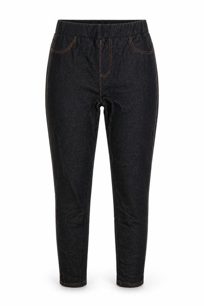 Krisp Womens Black  Viscose Jegging Jeans Size M L28 in Regular